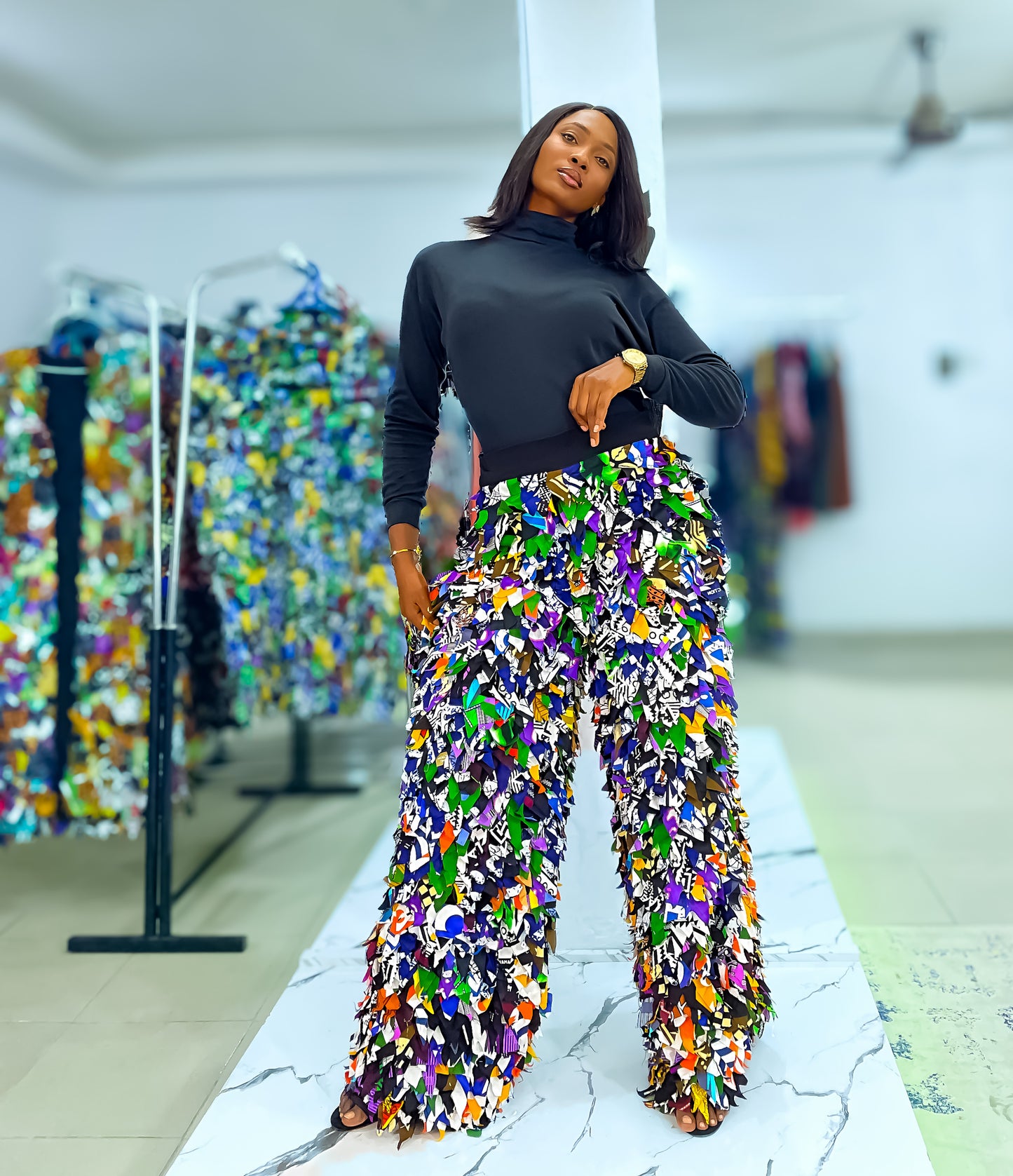 FRINGEY TROUSER