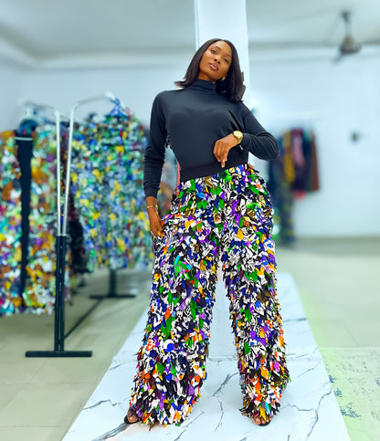 FRINGEY TROUSER