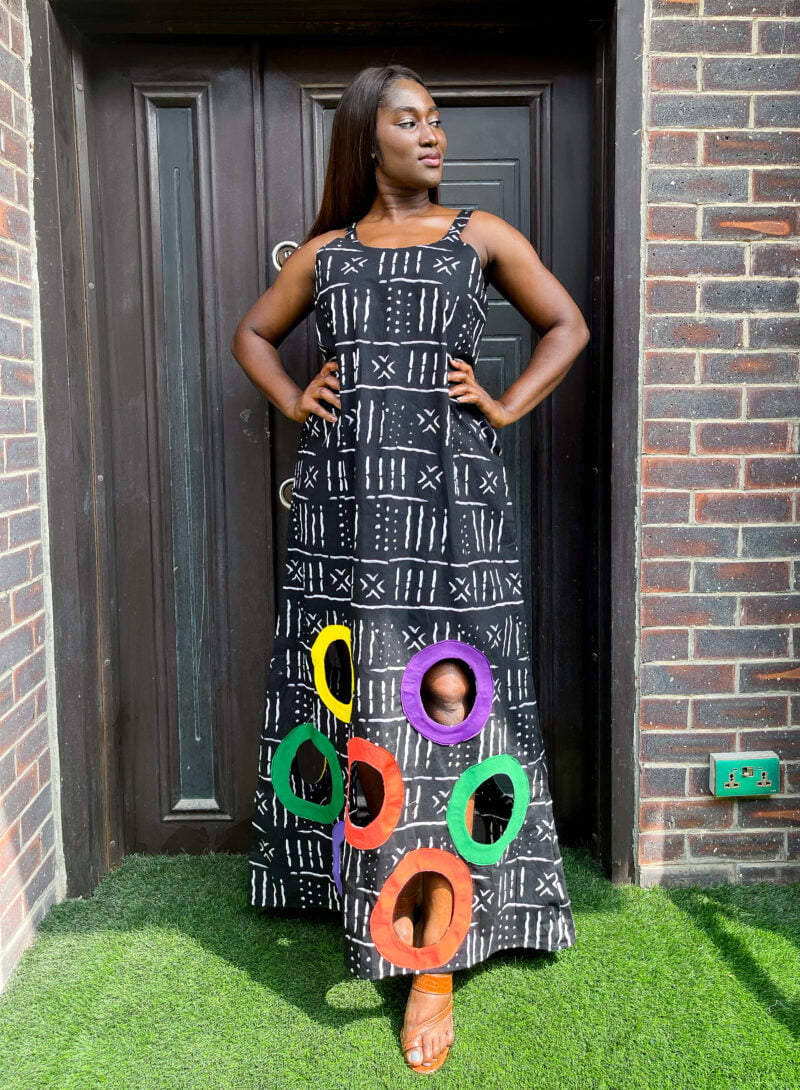 Circles Maxi Dress