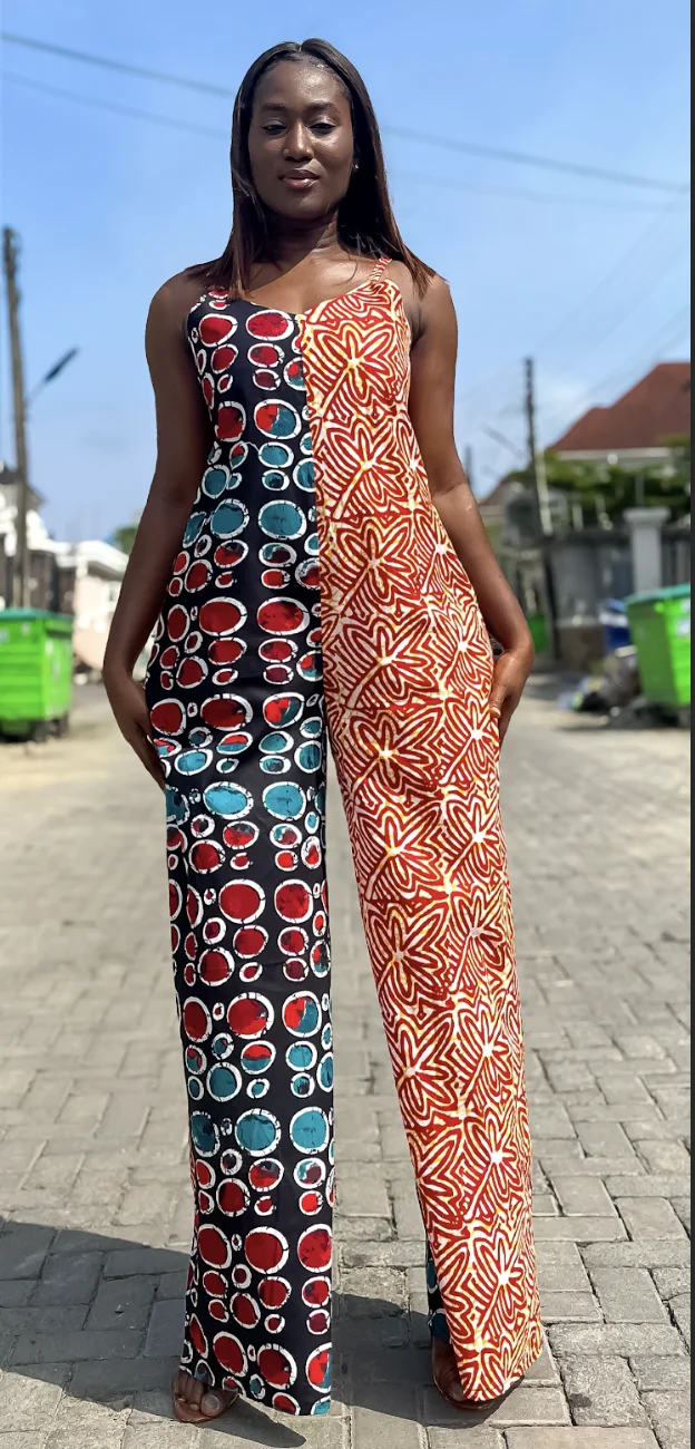 Bi-focal jumpsuit